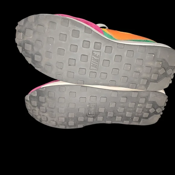 RARE Nike LDWaffle x Sacai BV0073-600 Green  Pink Yellow Orange Men’s Sz 10 - Picture 6 of 8